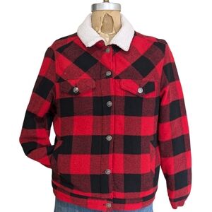 Fashion Nova Chillin By The Fire Jacket Size Large